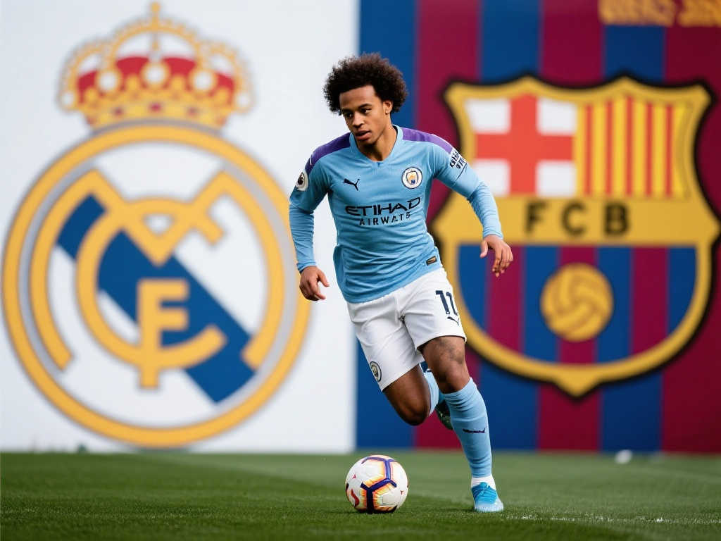 德天空：萨内对加盟西甲豪门持开放态度，英超之外的新选择